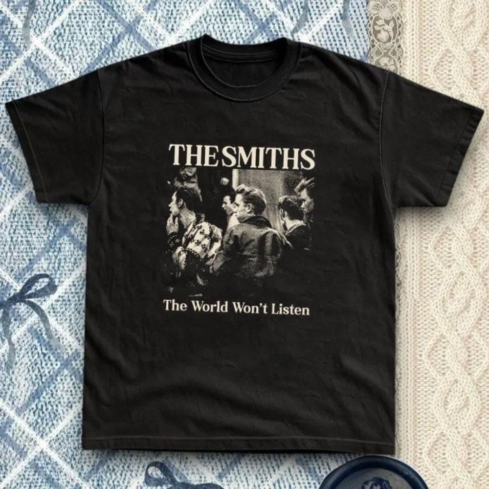 The Smiths Band T-shirt, 90s Alt Rock Tee - Picture 1 of 4